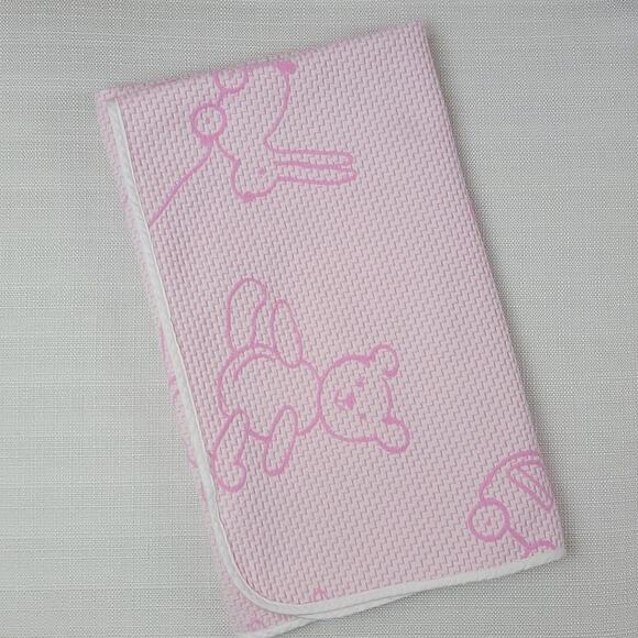 SDH Wheels Blanky pink baby blanket - Picture 1 of 9